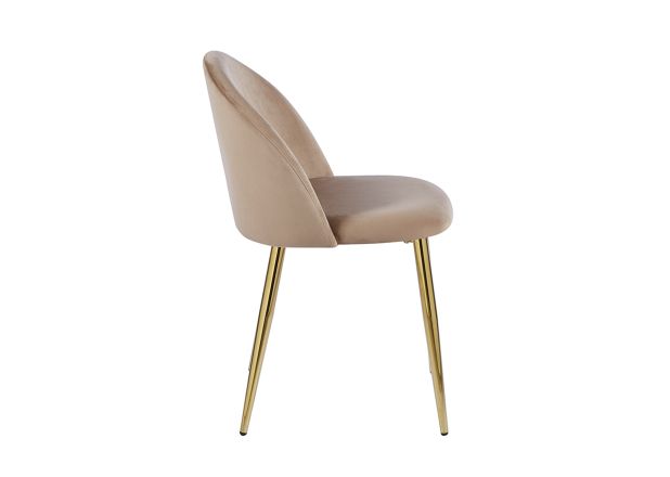 Silla Hill Terciopelo Golden