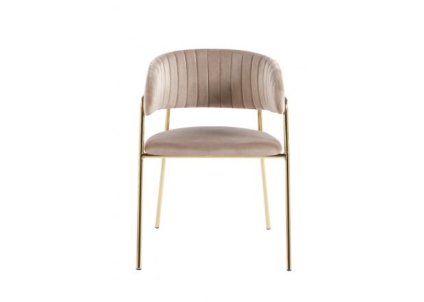 Silla Niel Golden Terciopelo