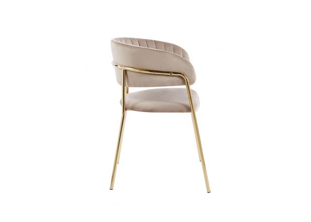 Silla Niel Golden Terciopelo
