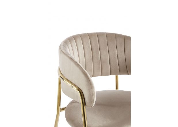 Silla Niel Golden Terciopelo