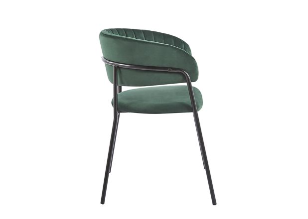 Silla Niel Black Terciopelo