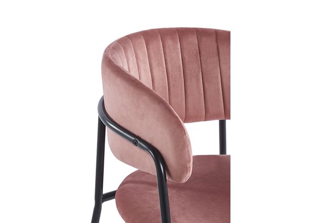 Silla Niel Black Terciopelo