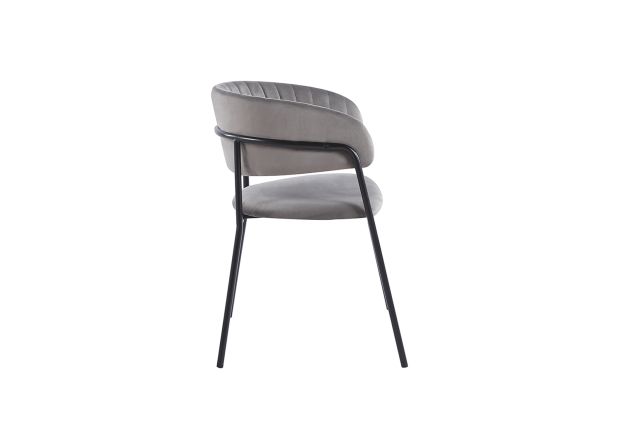 Silla Niel Black Terciopelo