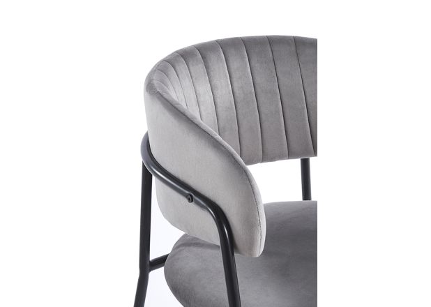 Silla Niel Black Terciopelo