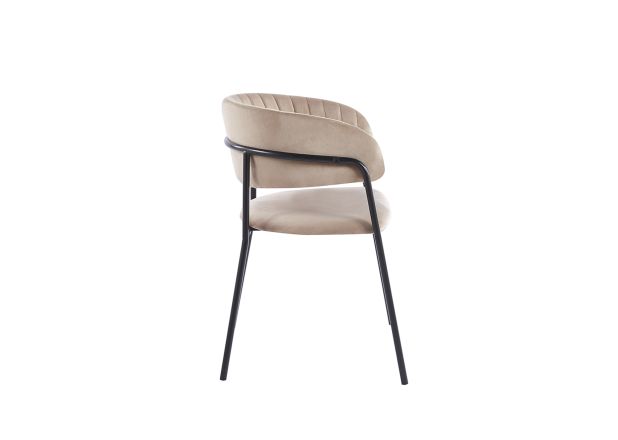 Silla Niel Black Terciopelo