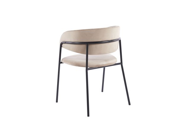 Silla Niel Black Terciopelo