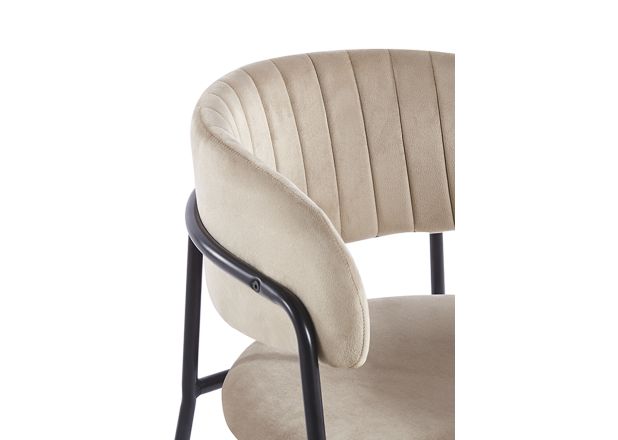 Silla Niel Black Terciopelo