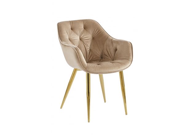 Silla Creta Golden Terciopelo