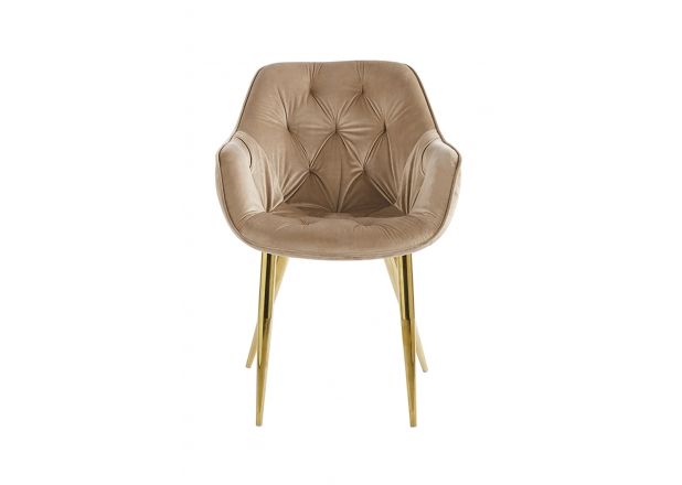 Silla Creta Golden Terciopelo