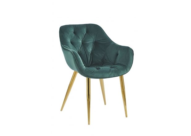 Silla Creta Golden Terciopelo