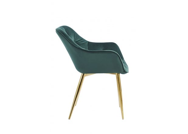Silla Creta Golden Terciopelo