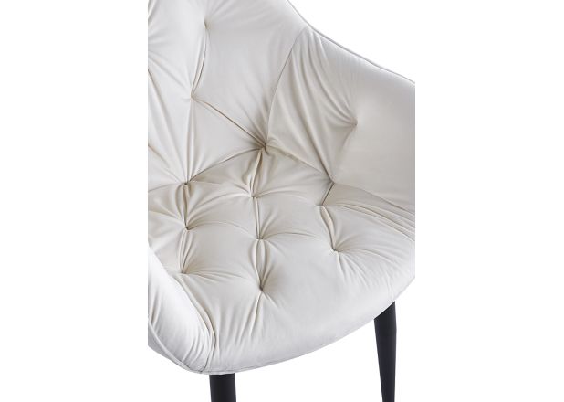 Silla Creta Black Terciopelo