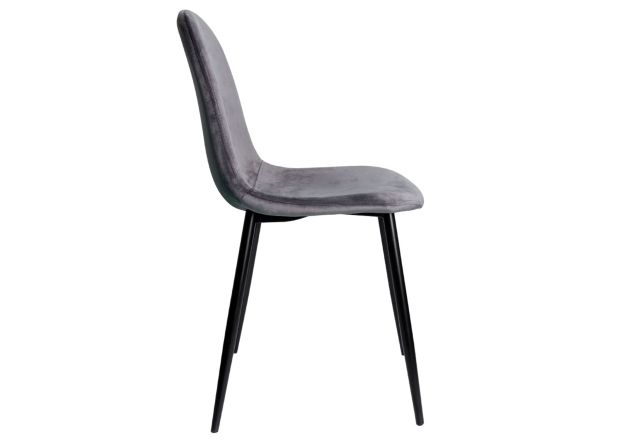 Silla Leo Black Terciopelo