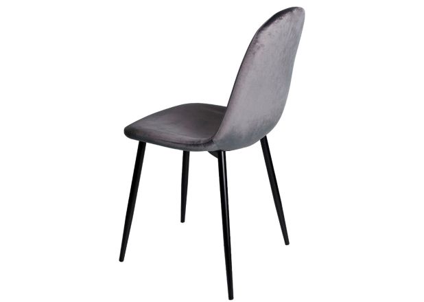 Silla Leo Black Terciopelo