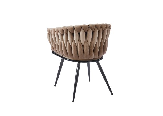 Silla Dinu Black Terciopelo