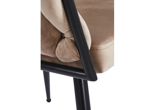Cadeira Dinu Black Veludo