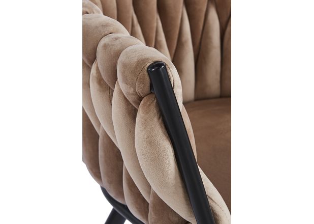 Silla Dinu Black Terciopelo