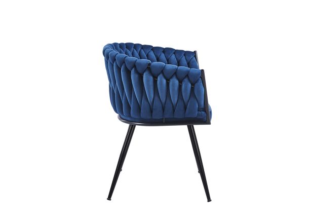 Silla Dinu Black Terciopelo