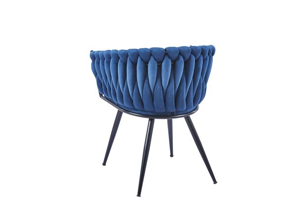 Silla Dinu Black Terciopelo