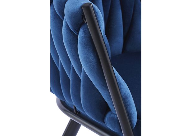 Silla Dinu Black Terciopelo