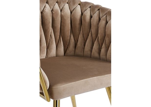 Silla Dinu Golden Terciopelo