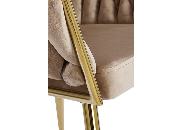 Silla Dinu Golden Terciopelo