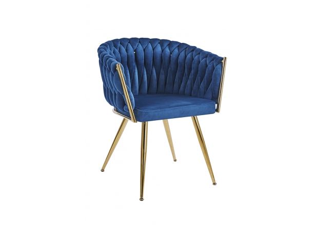 Silla Dinu Golden Terciopelo