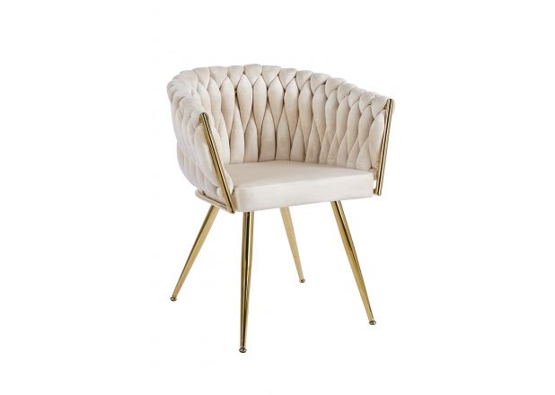 Silla Dinu Golden Terciopelo