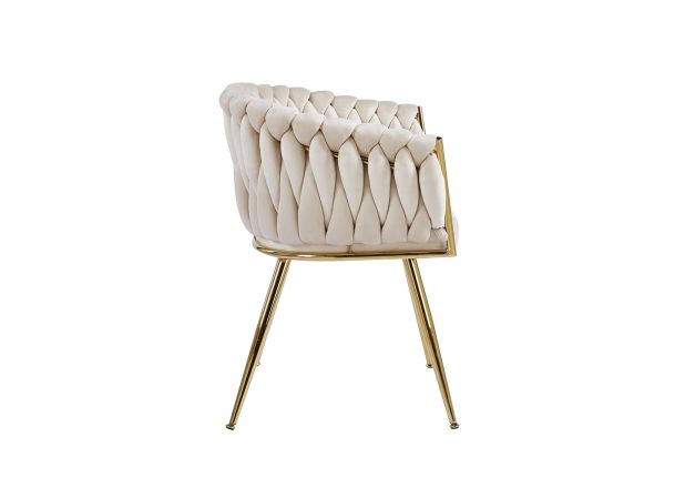 Silla Dinu Golden Terciopelo