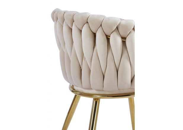 Silla Dinu Golden Terciopelo