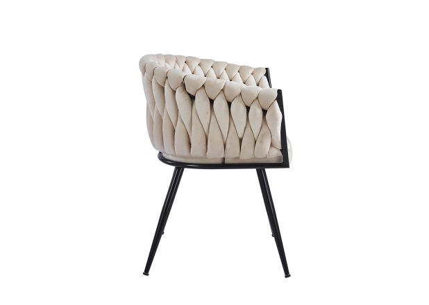 Silla Dinu Black Terciopelo