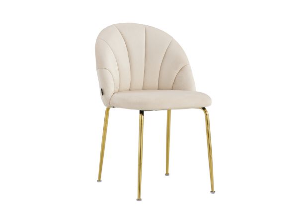 Silla Gelma Gold Terciopelo