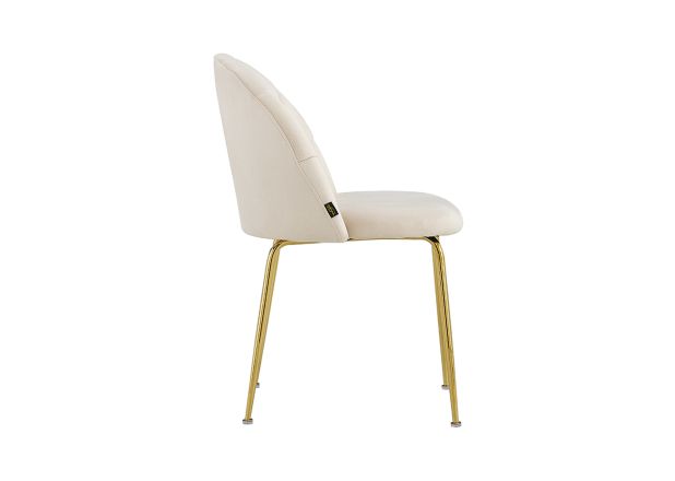 Silla Gelma Gold Terciopelo