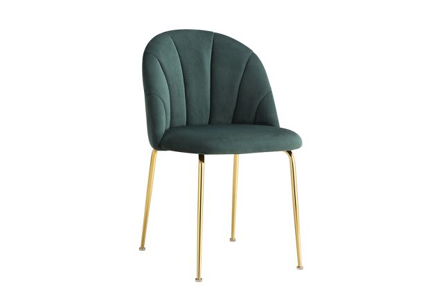 Silla Gelma Gold Terciopelo