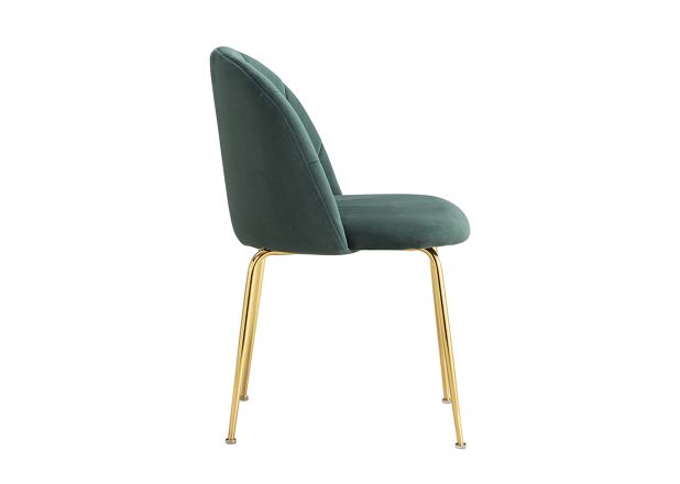 Silla Gelma Gold Terciopelo