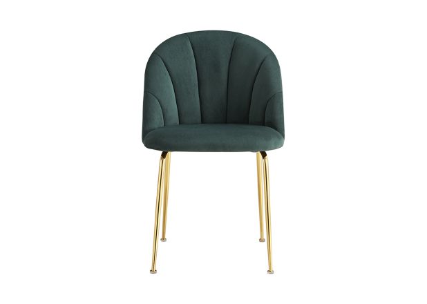 Silla Gelma Gold Terciopelo