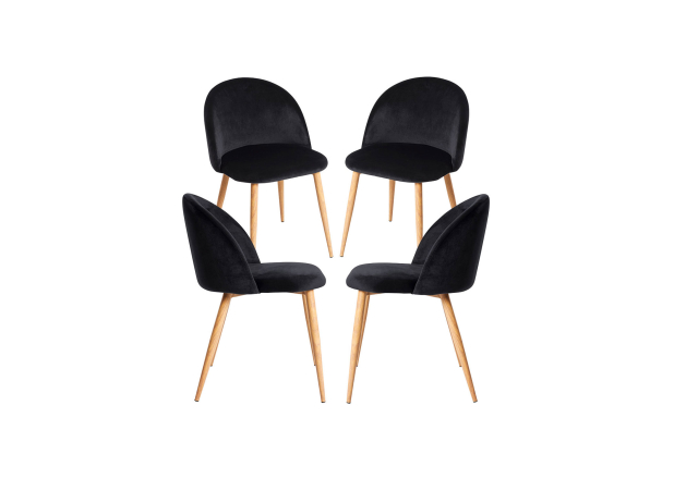 Pack 4 Sillas Hill Terciopelo