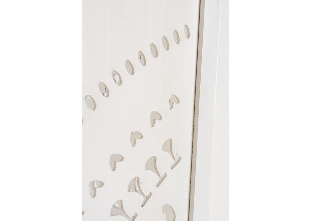 Biombo Diman Madera Blanco