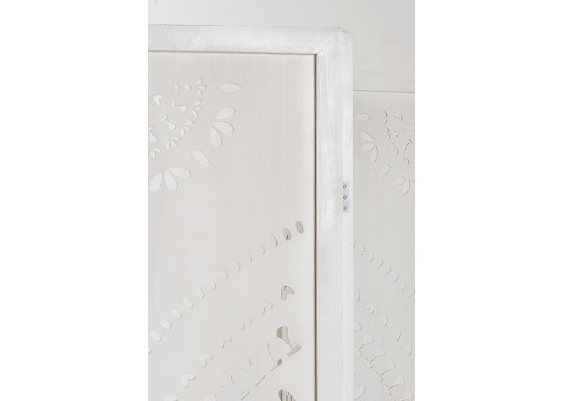 Biombo Diman Madera Blanco
