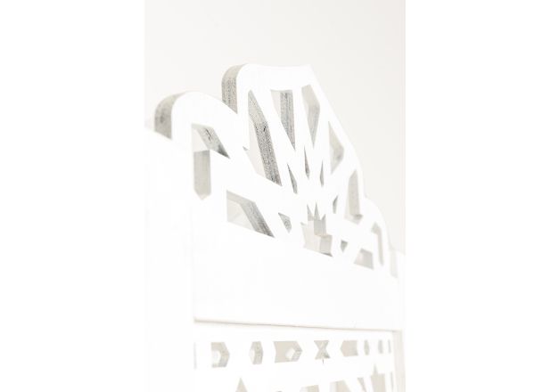 Biombo Nufer Madera Blanco