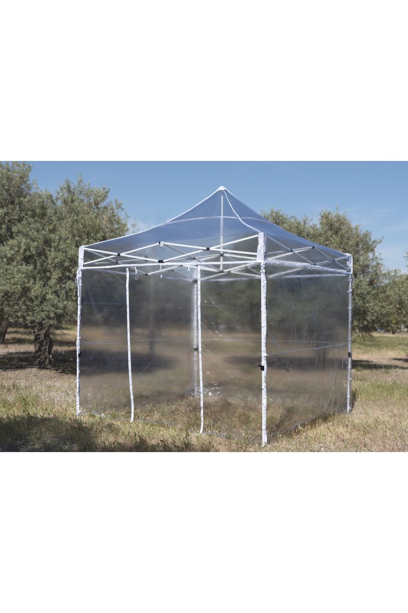Carpa 3x3 Force Transparente (Kit Completo)