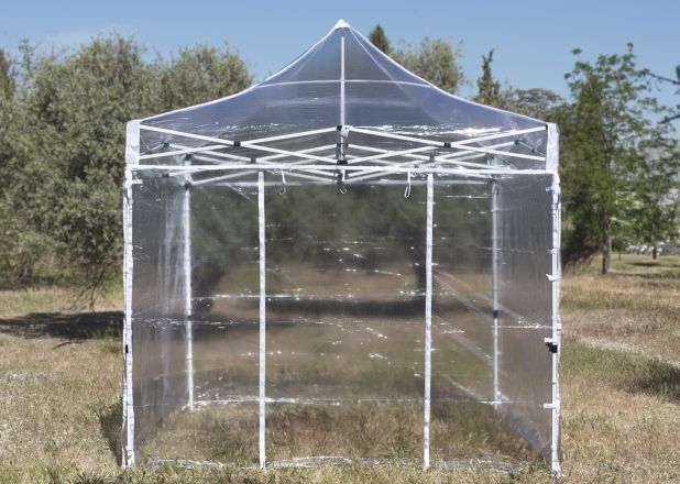 Carpa 3x3 Force Transparente (Kit Completo)