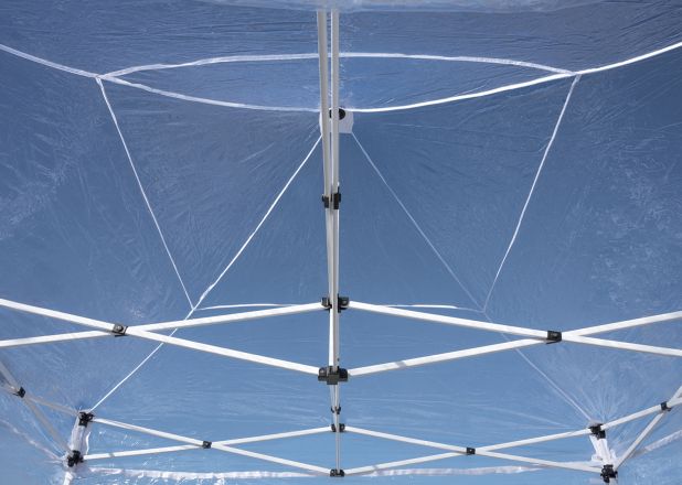 Carpa 3x3 Force Transparente (Kit Completo)