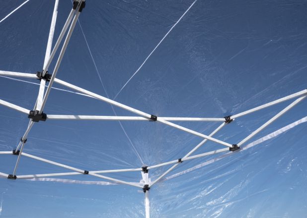 Carpa 3x3 Force Transparente (Kit Completo)