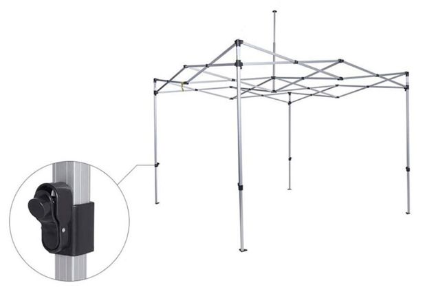 Carpa 3x3 Force Aluminio