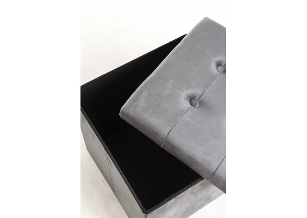 Puff Almacenaje Tonpi 38 cm Terciopelo