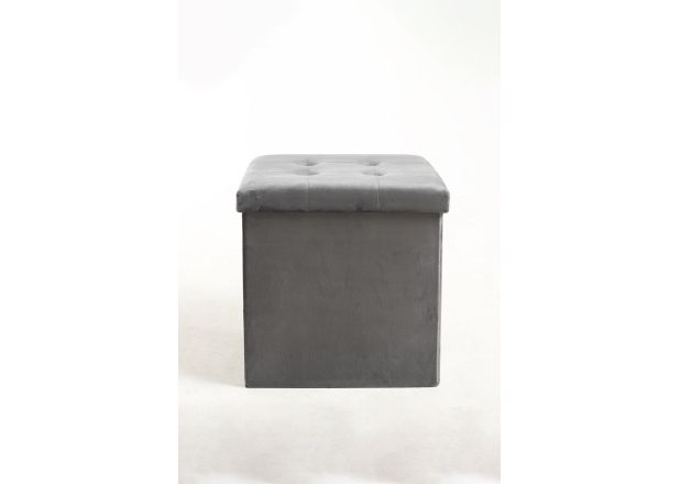 Puff Almacenaje Tonpi 38 cm Terciopelo