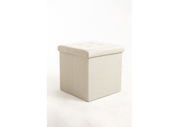 Puff Almacenaje Tonpi 38 cm Tela