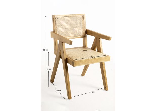 Silla Flame Madera