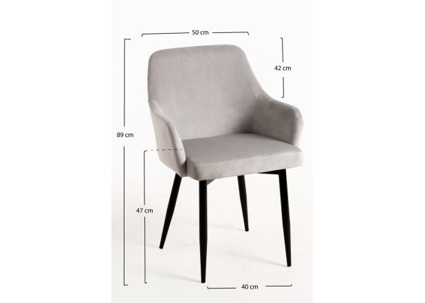 Silla Nanti Terciopelo